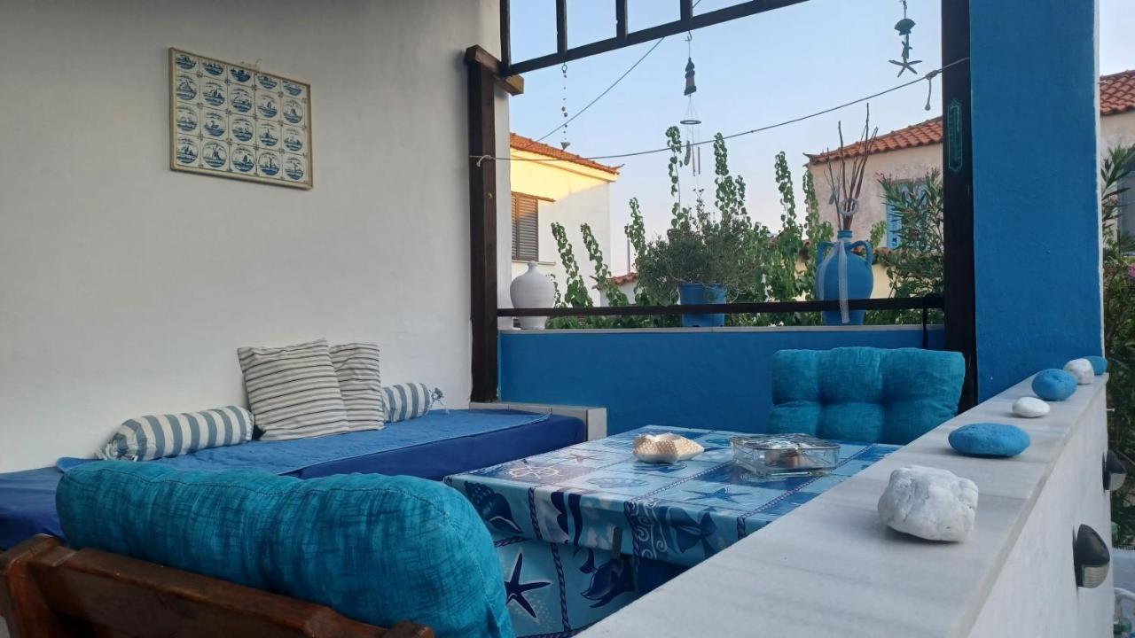 Island House In Elika - Marathias Apartamento Exterior foto